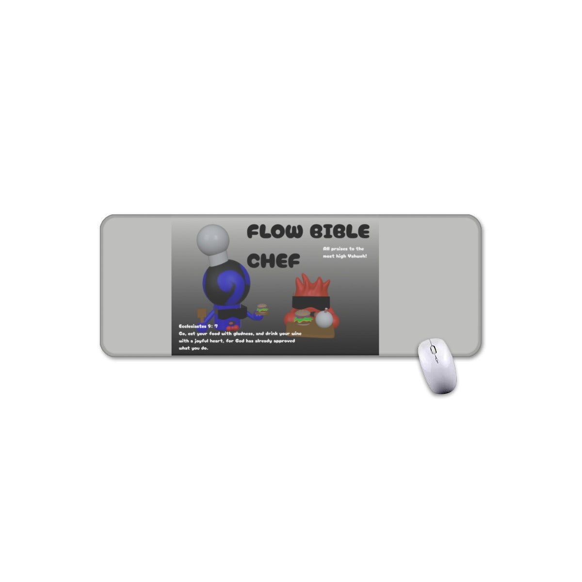 Flow Chef Bible Mouse Pad