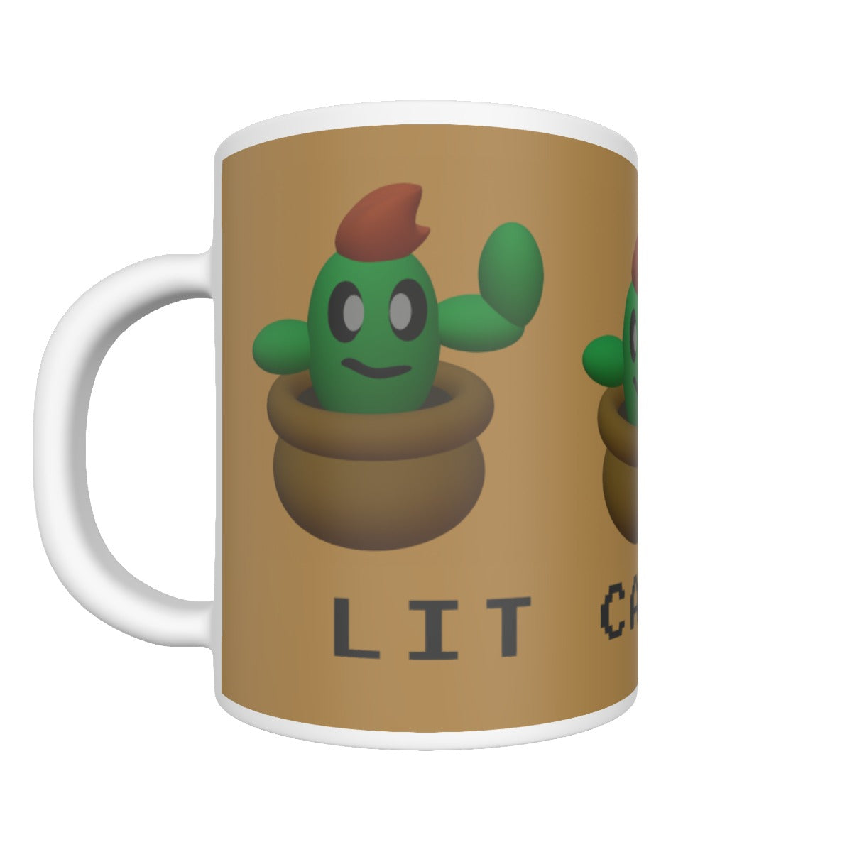 Lit Cactus Bro Mug