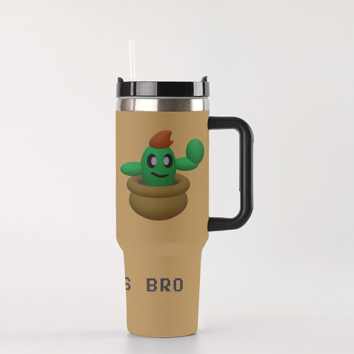 LIit Cactus Bro 40 oz Tumbler With Handle