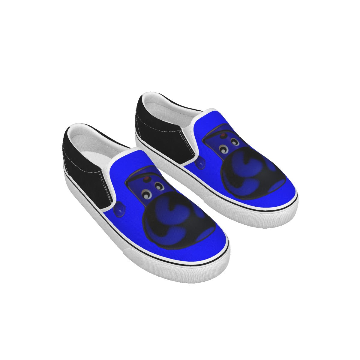 Flow Can Video Game Character Women's Slip On Sneakers