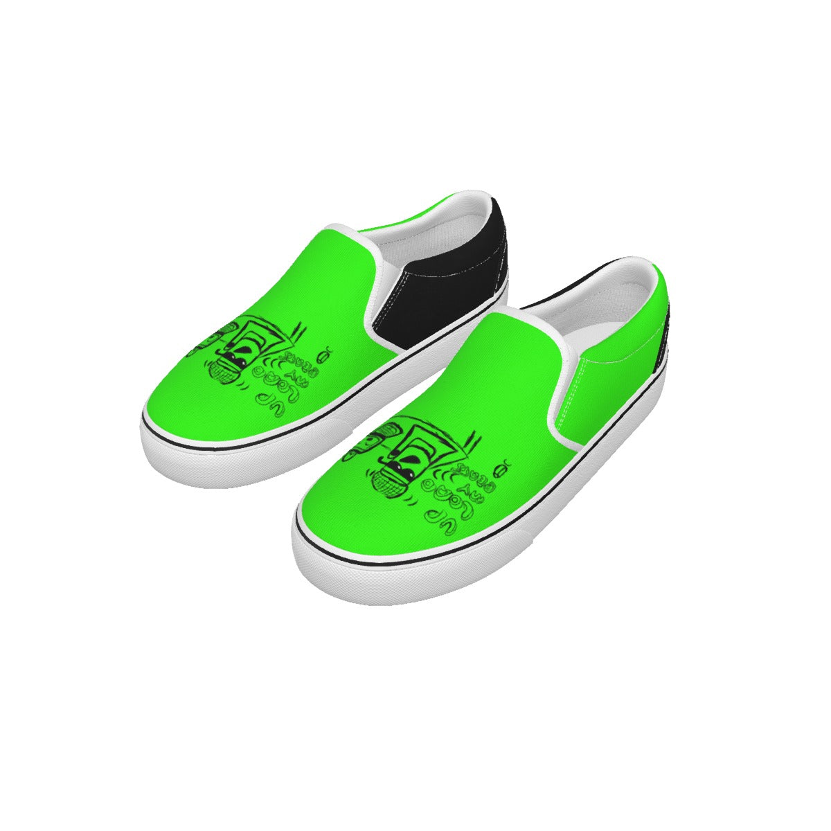 Upload My Beats Women's Slip On Sneakers