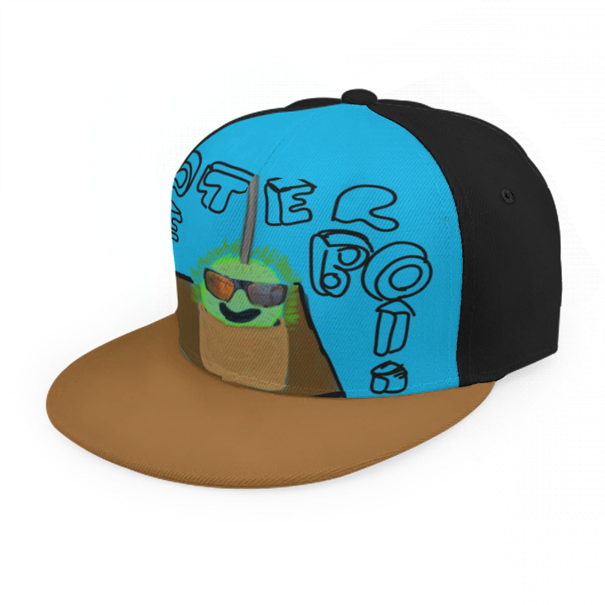 Water Me Bro Plant Baseball Cap With Flat Brim