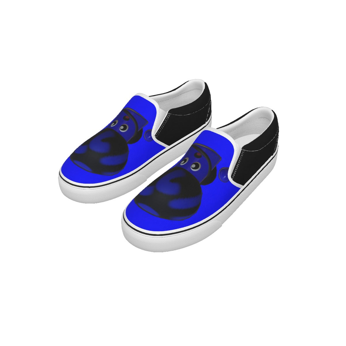 Flow Can Video Game Character Women's Slip On Sneakers