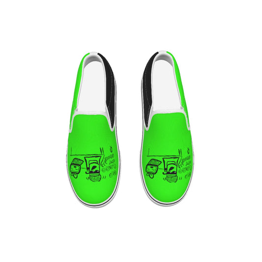 Upload My Beats Women's Slip On Sneakers